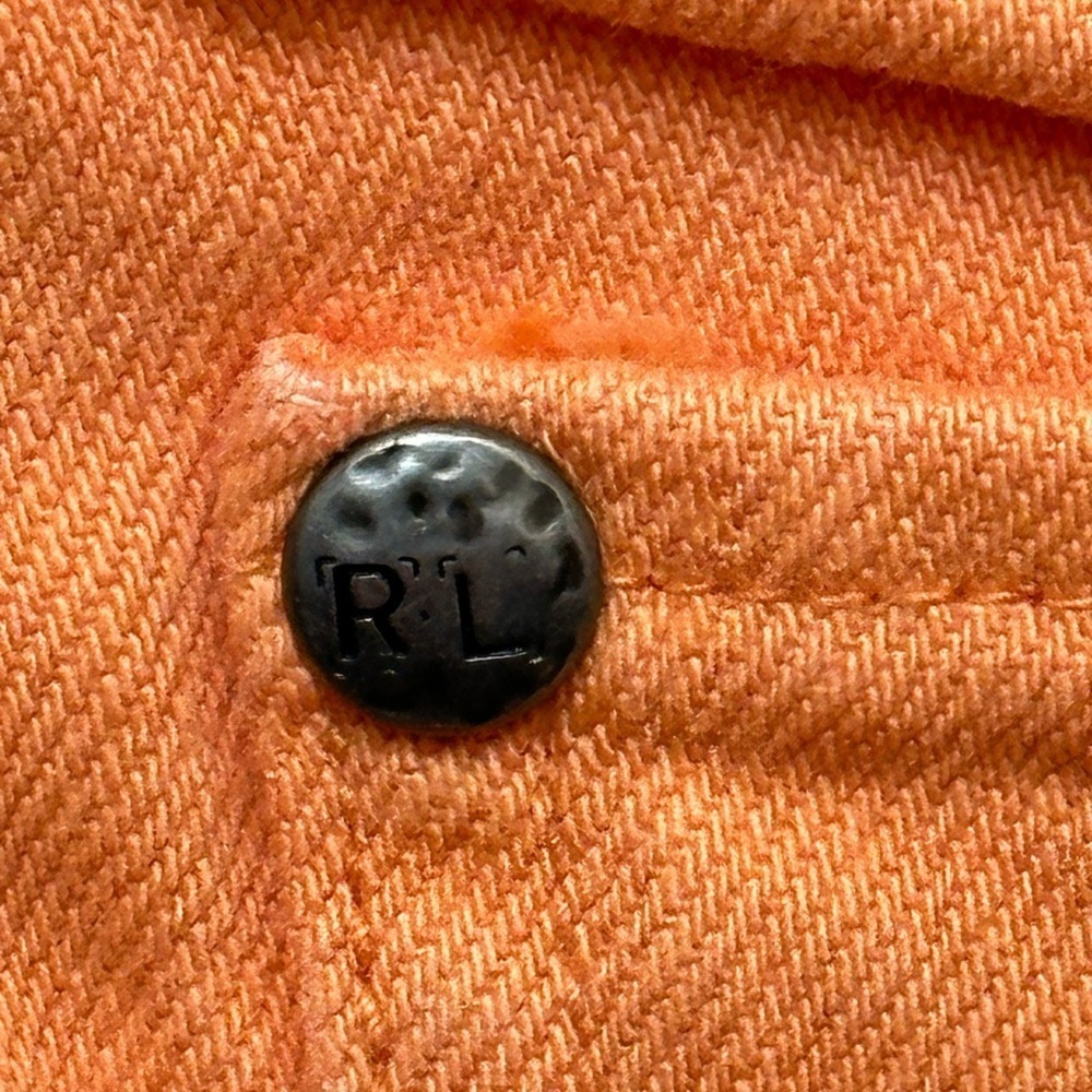 Ralph Lauren Denim & Supply Orange Cropped Jeans - Picture 9 of 13